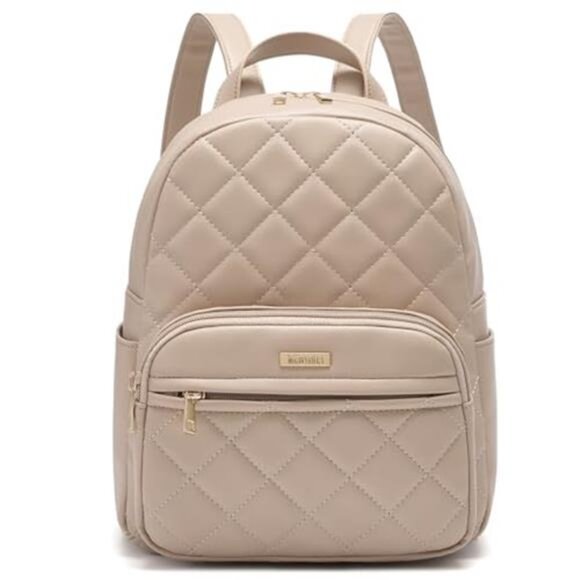 Handbags - Mini Backpack for Women Vegan Leather Small Fashion Purse for Travel